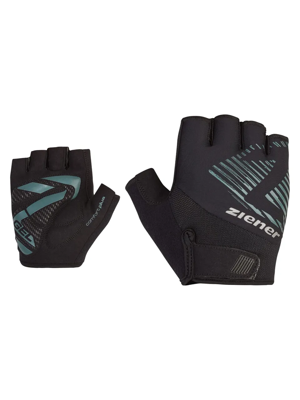 ziener-curdt-fahrradhandschuhe-herren-pine-tree-gel-kurzfinger image 1