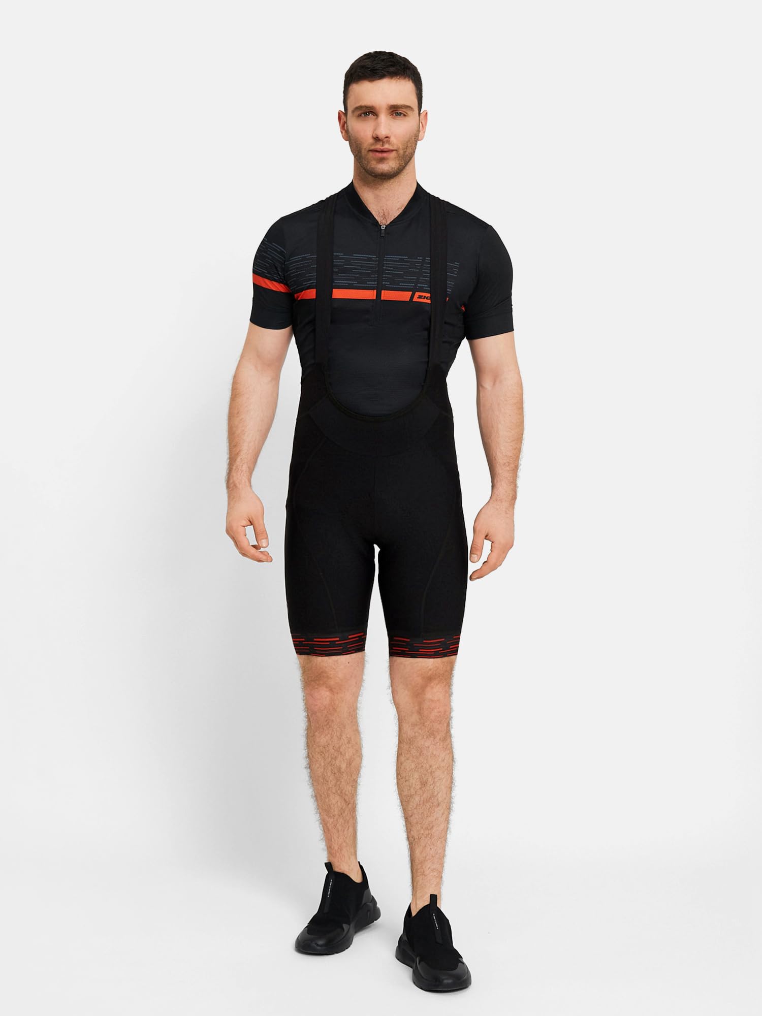 ziener-nenat-z-herren-bib-tight-x-memory-black-orangered-50 image 5
