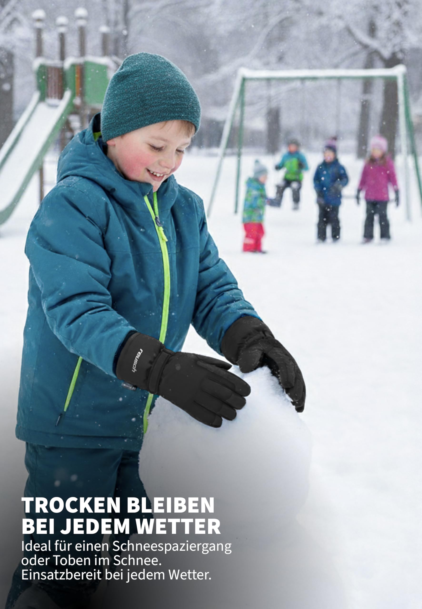 reusch-down-spirit-kinder-winterhandschuhe-wasserdicht-mit-klett image 4