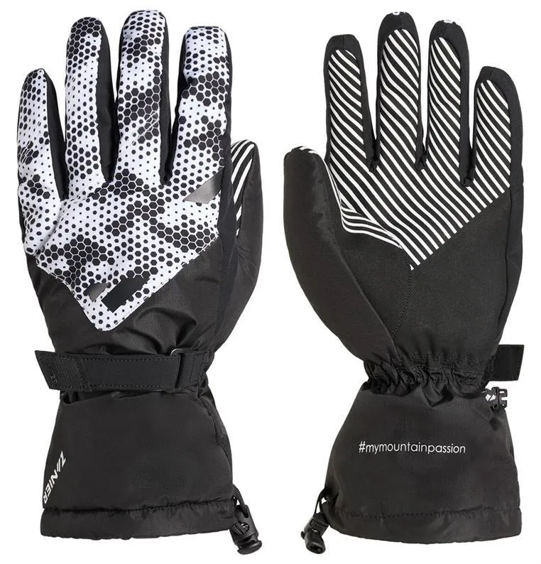 zanier-dienten-stx-skihandschuh-schwarz-royal-5-kinder image 1