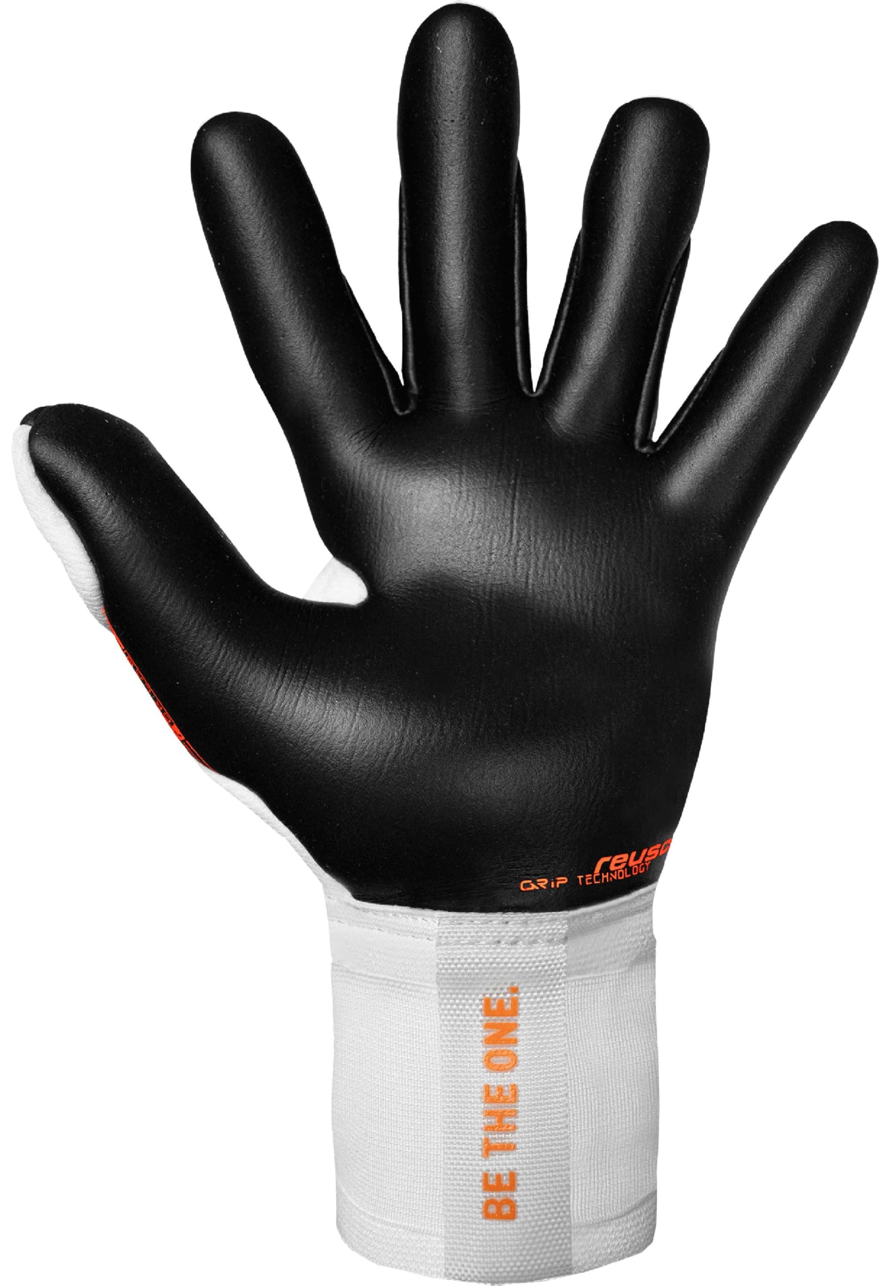 reusch-attrakt-torwarthandschuhe-gr-e-9-5-gold-x-grip image 4