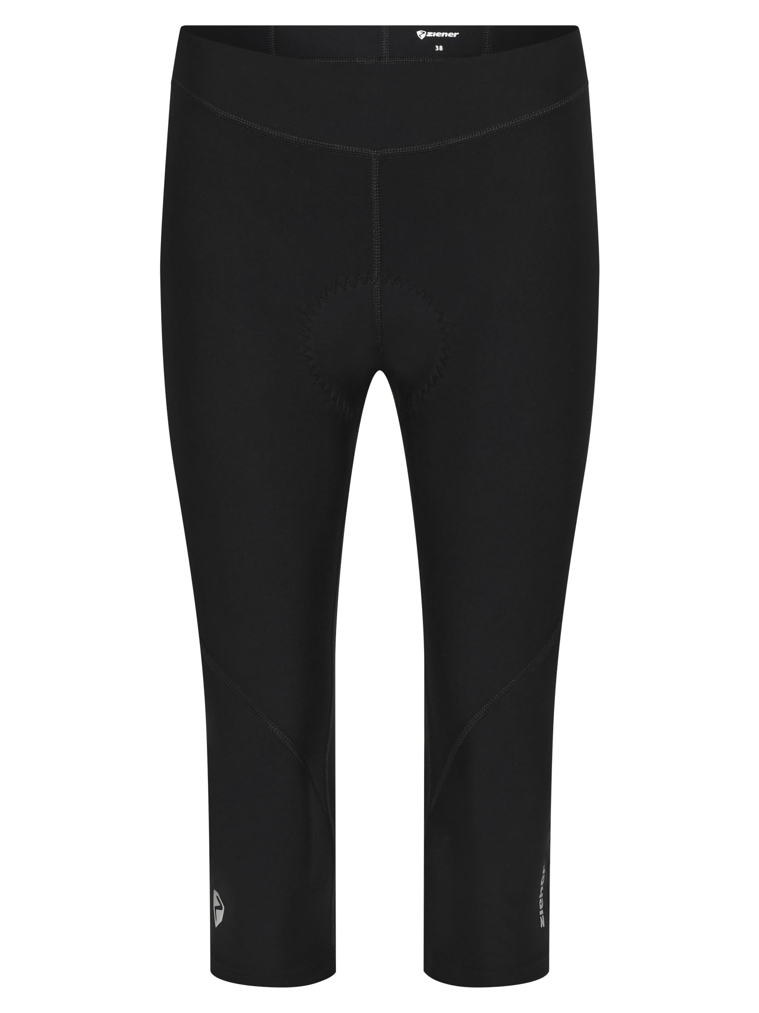 ziener-nesme-z-x-gel-tight-lady-fahrradhose-gr-38-black image 1
