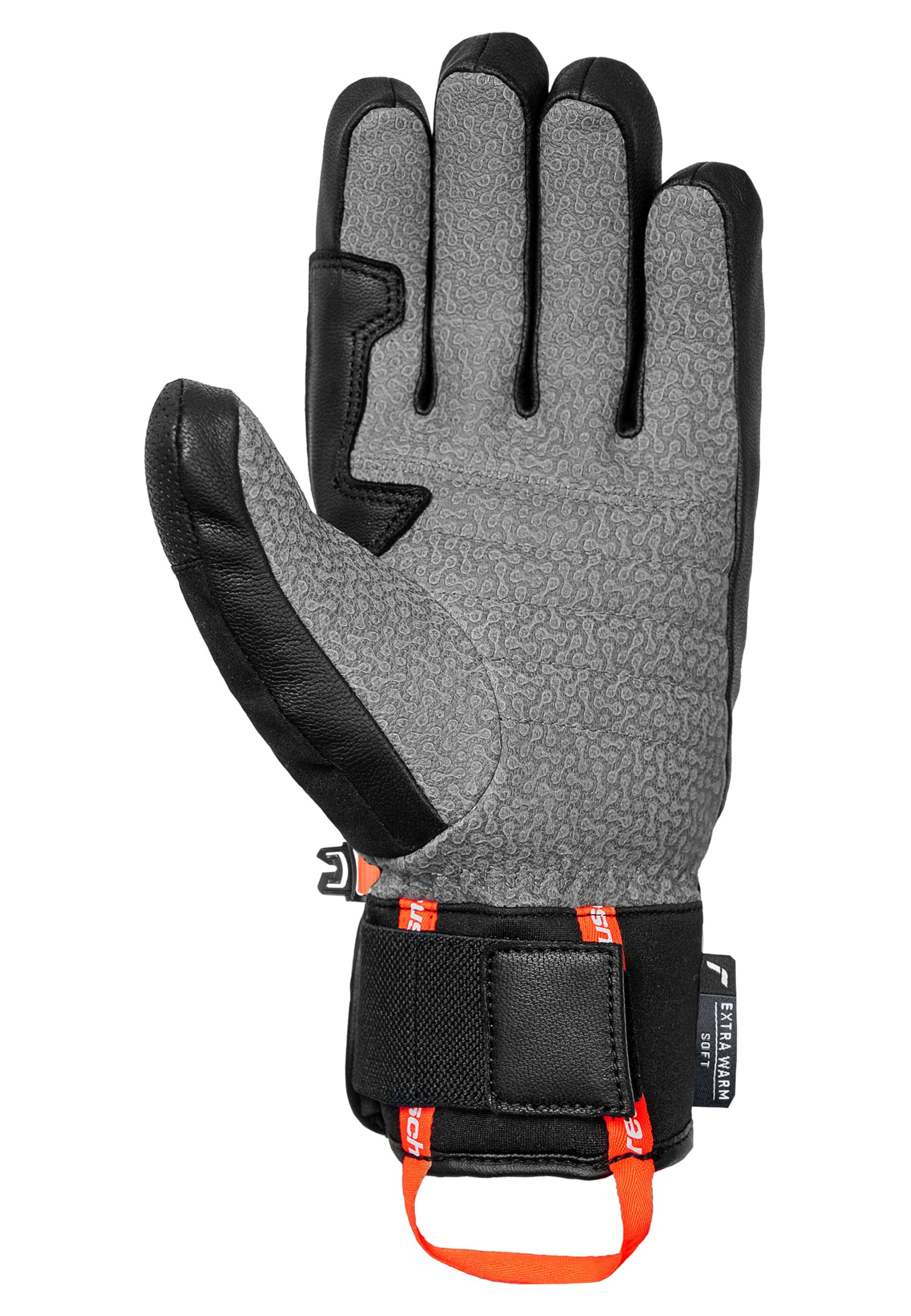 reusch-alpine-master-skihandschuhe-gr-9-schwarz-protektoren image 3