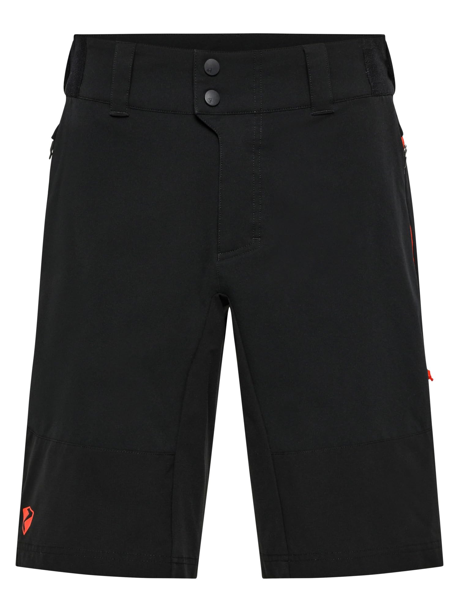 ziener-bikewear-niando-z-bikeshorts-herren-schwarz-orange-gr-50 image 1