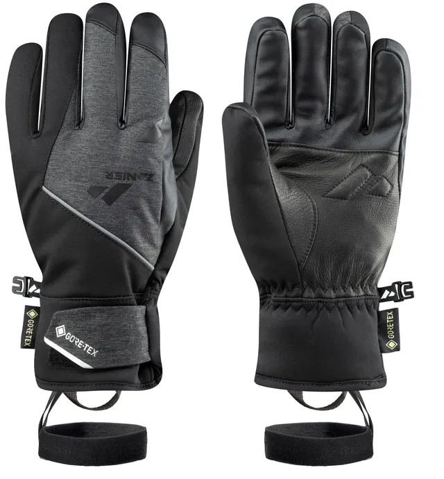 zanier-planai-gtx-f-ustling-skihandschuh-schwarz-wasserdicht image 1