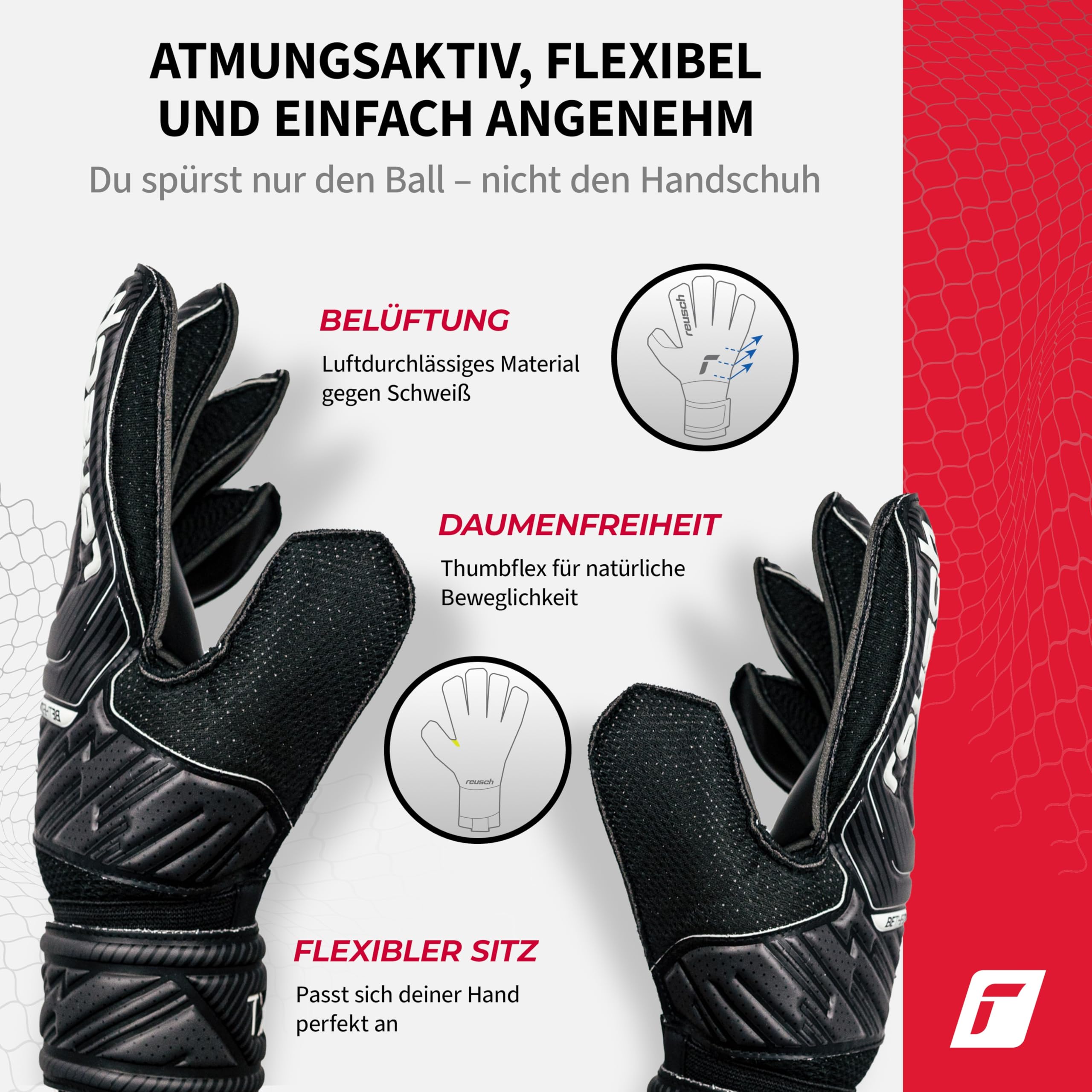 reusch-attrakt-torwarthandschuhe-gr-9-mit-grip image 7
