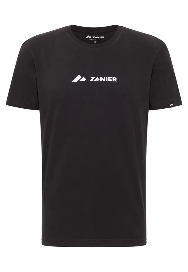 zanier-t-shirt-baumwollshirt-schwarz-100-got-baumwolle image 1