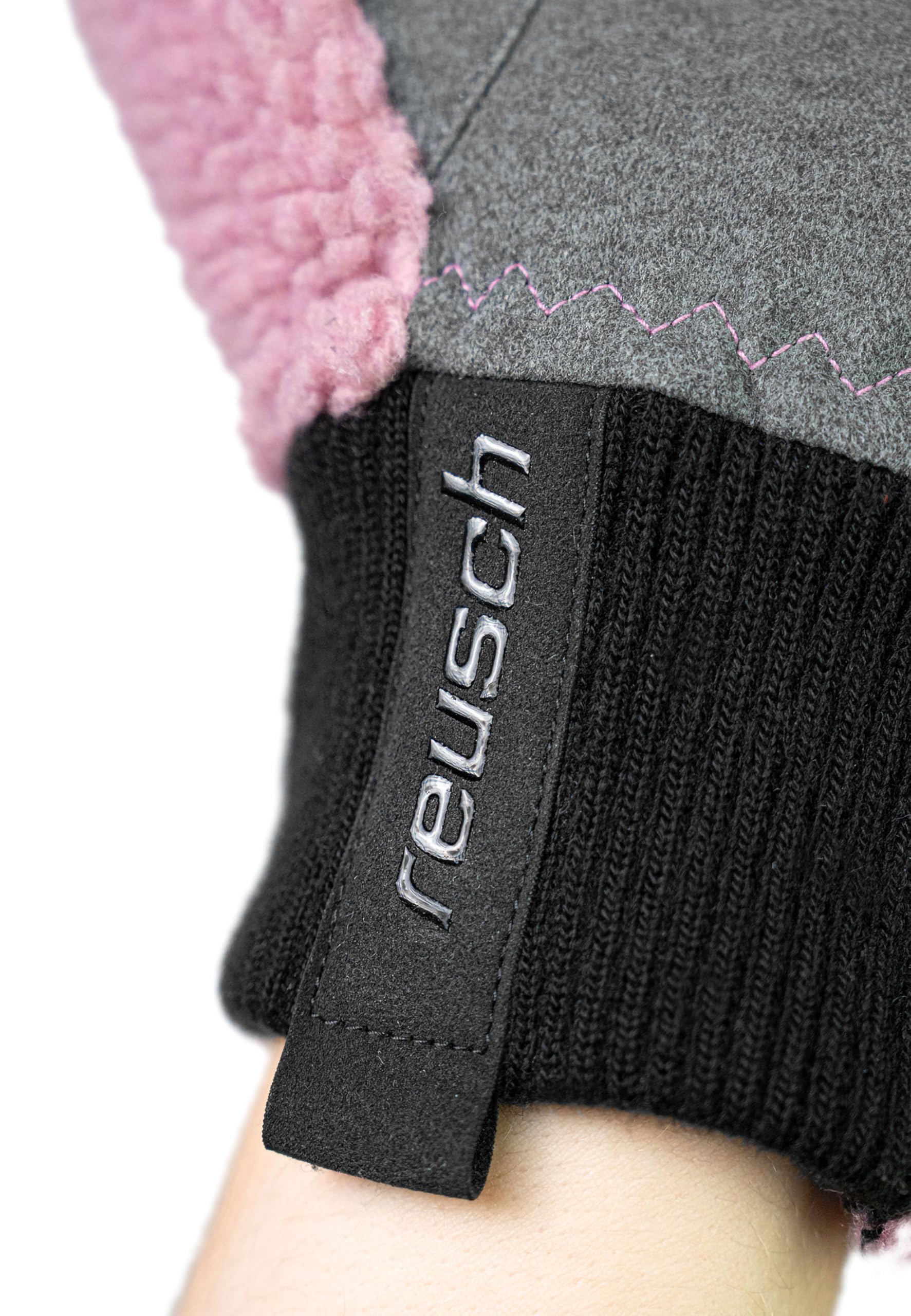 reusch-down-spirit-f-ustlinge-teddy-fleece-schwarz-gr-7 image 6