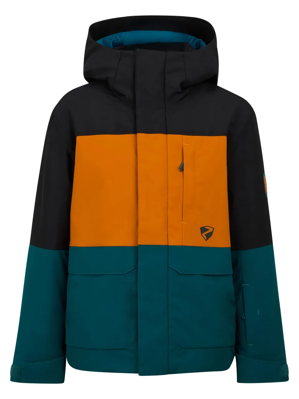 ziener-skiwear-alim-z-junior-skijacke-gr-sse-140-schwarz image 1