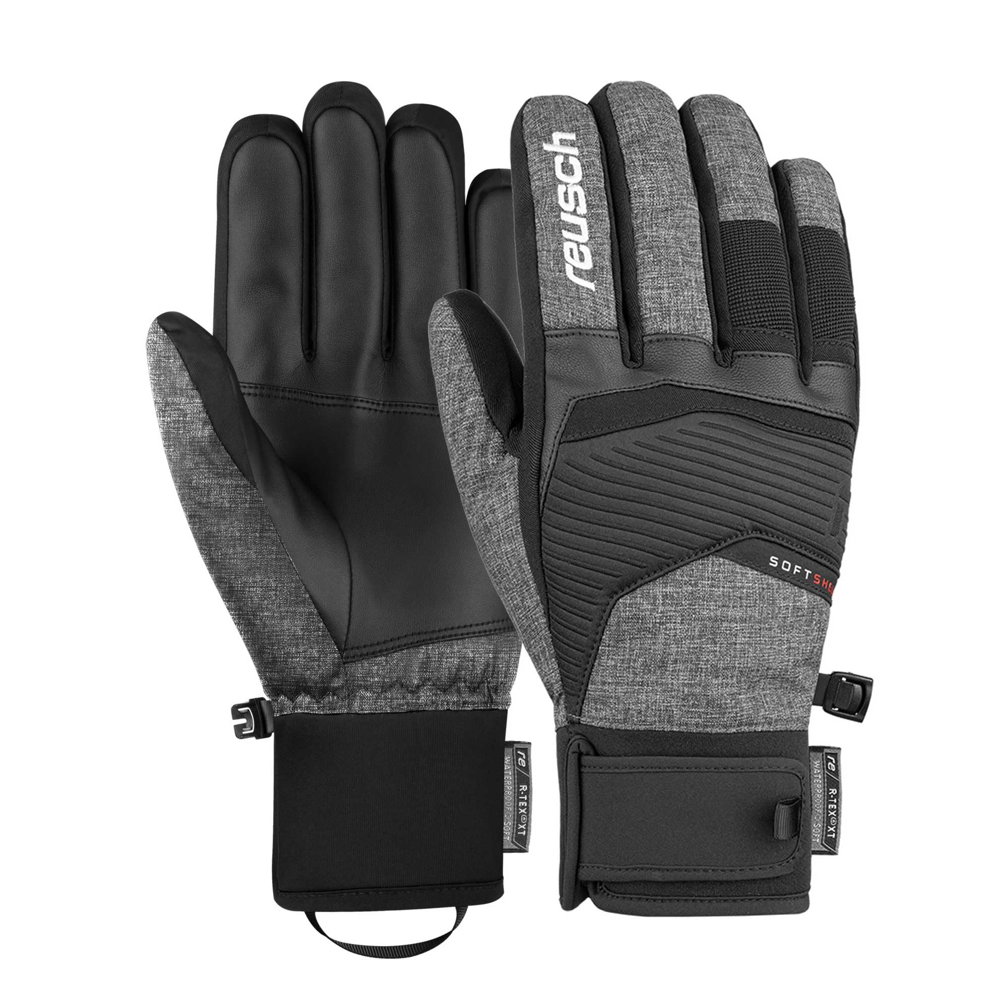 reusch-down-spirit-skihandschuhe-warm-wasserdicht-gr-e-8-5-schwarz-grau image 8