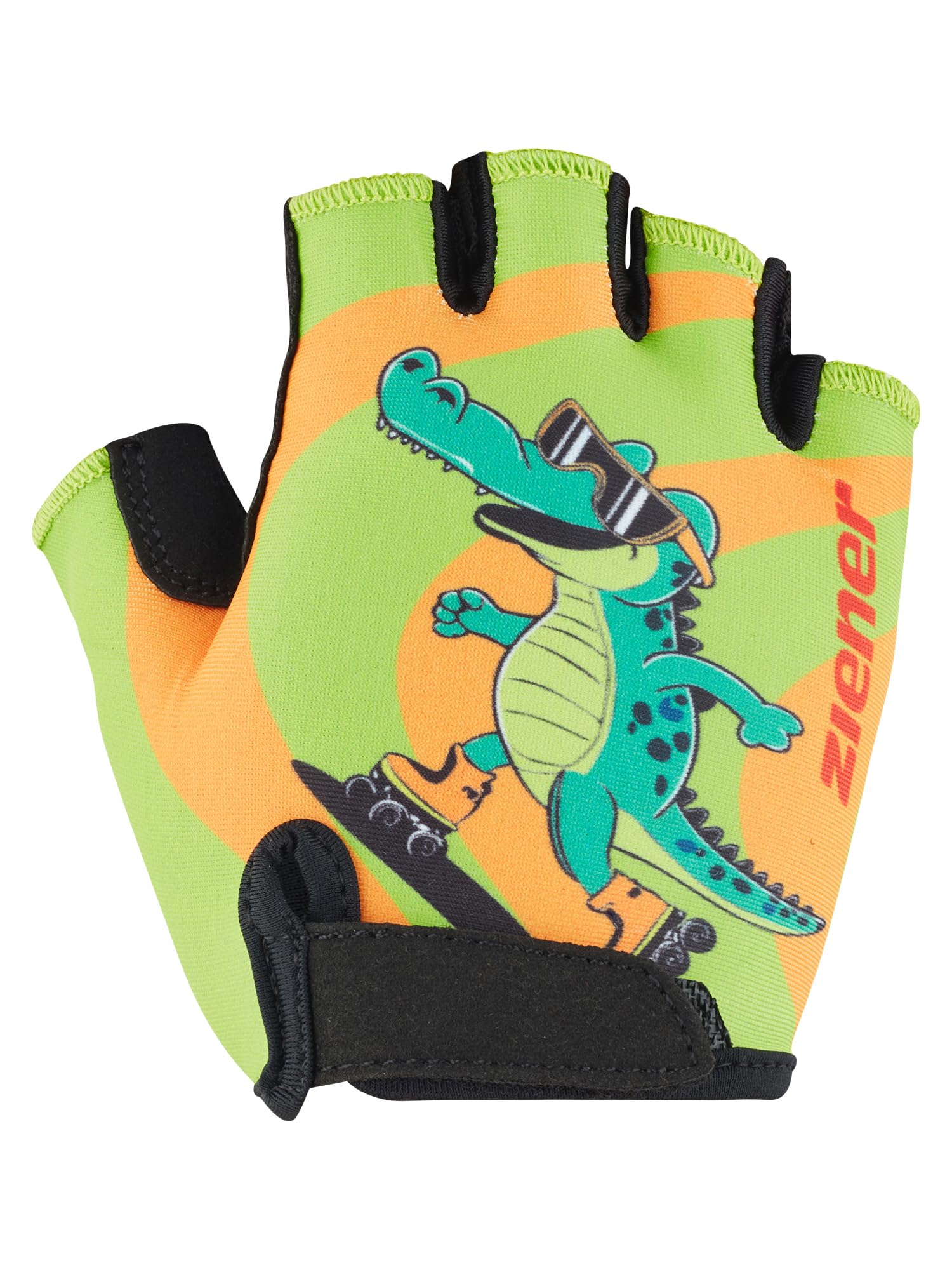 ziener-closi-z-kinder-fahrradhandschuhe-new-orange-m image 2