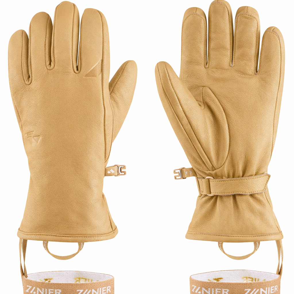 zanier-versa-lederhandschuhe-beige-mit-g-loft-innenhandschuh image 1