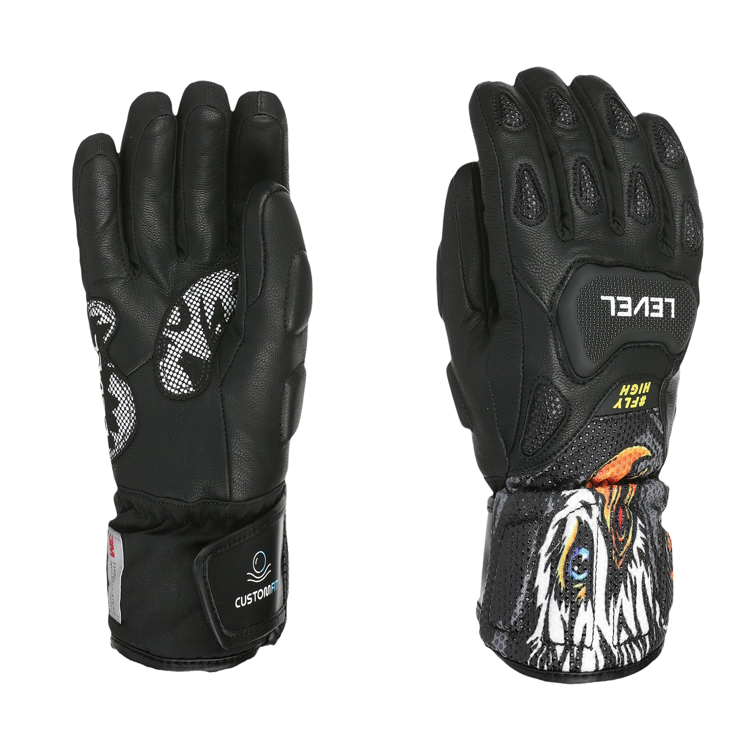 level-sq-jr-cf-handschuhe-schwarz-kinder-gr-6 image 1