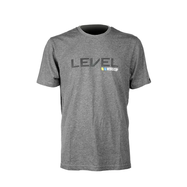 level-worldcup-t-shirt-baumwollshirt-grau-gr-m-100-cotton image 1