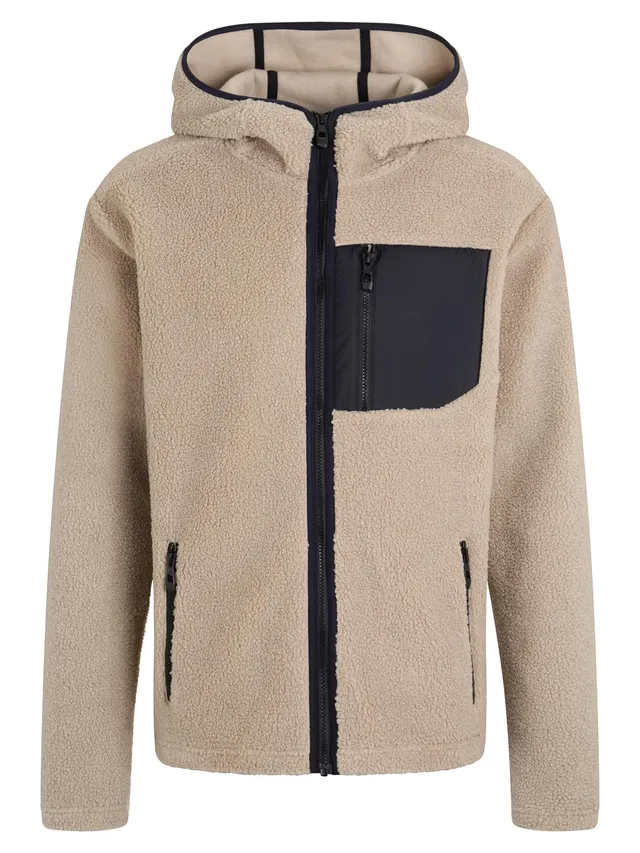 ziener-juha-z-fleecejacke-herren-mit-kapuze-high-loft image 1
