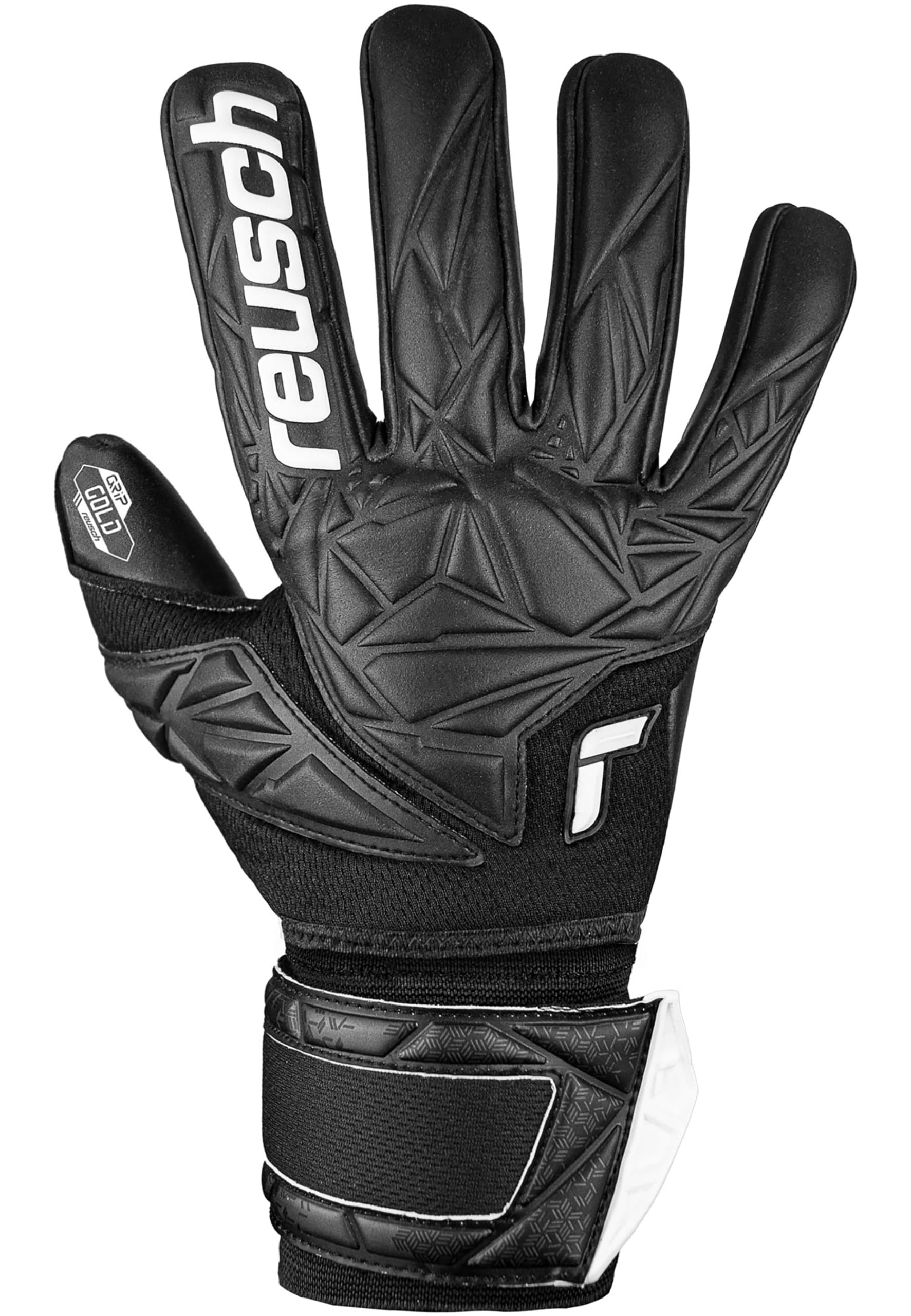 reusch-attrakt-gold-nc-finger-support-torwarthandschuhe-gr-9-5-grip image 2