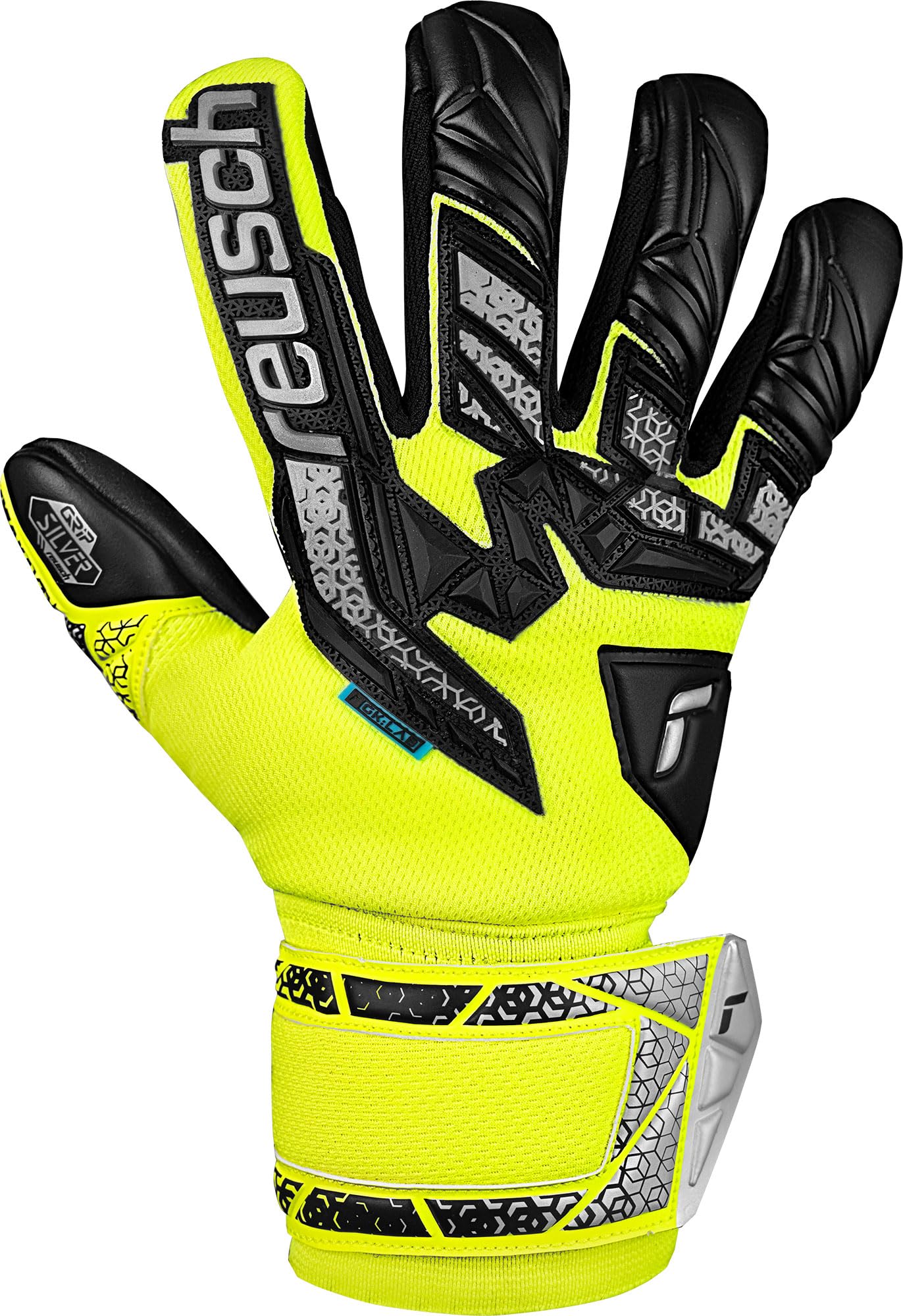 reusch-attrakt-torwarthandschuhe-gr-e-7-grip-silver image 2