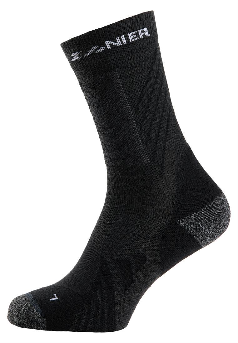 zanier-hiking-socks-wandersocken-orange-mittelgrau image 1