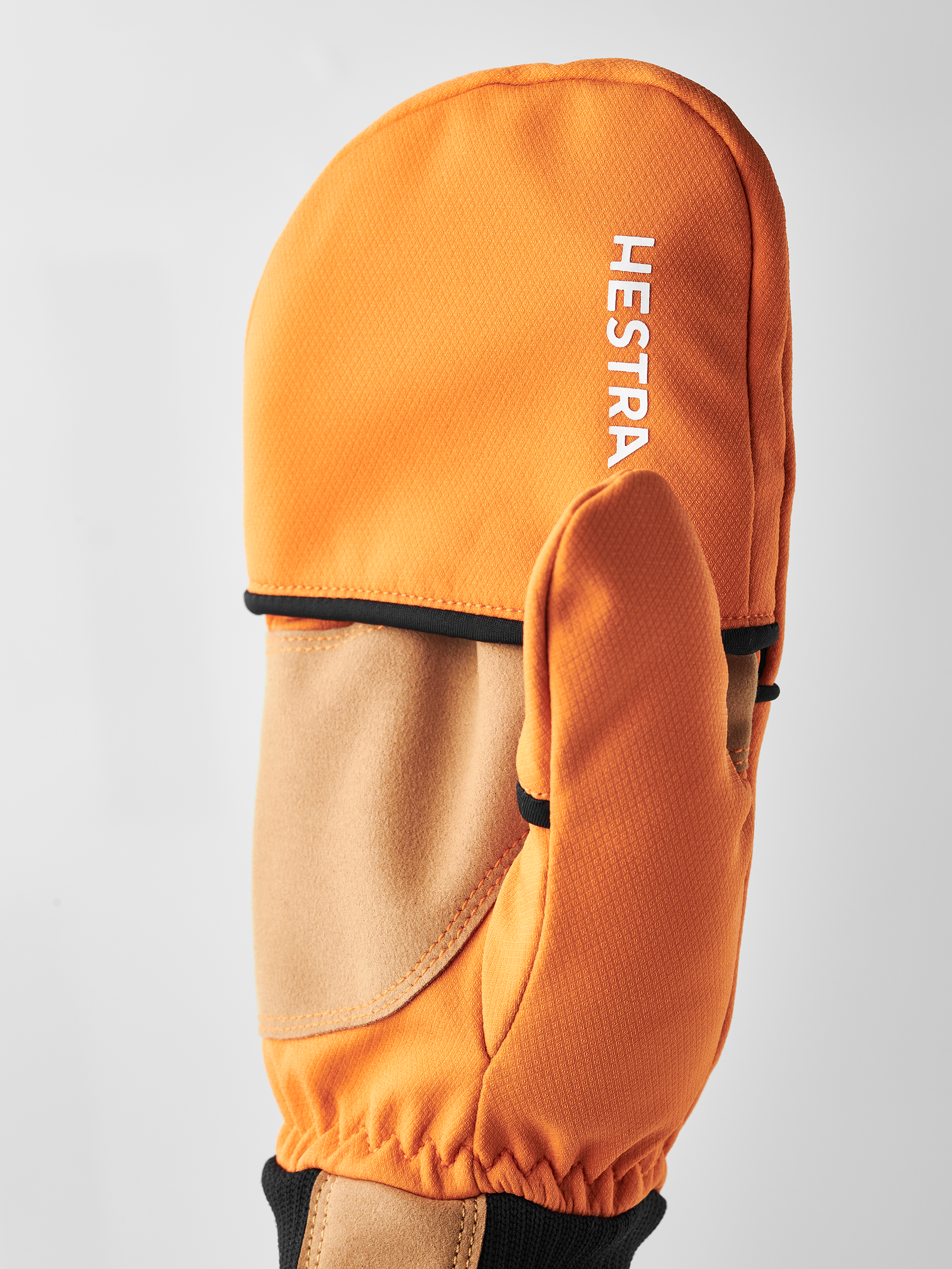 hestra-ergo-grip-windbreaker-klapphandschuh-fleece-winddicht image 2