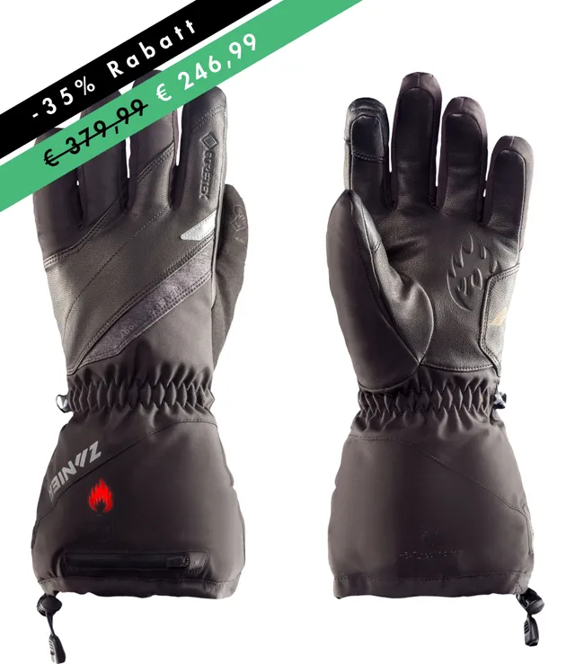 zanier-aviator-gtx-beheizbarer-handschuh-schwarz-gore-tex image 1