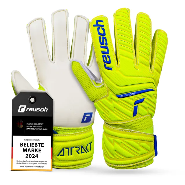 reusch-attrakt-kinder-torwarthandschuhe-gr-6-grip-robust image 1