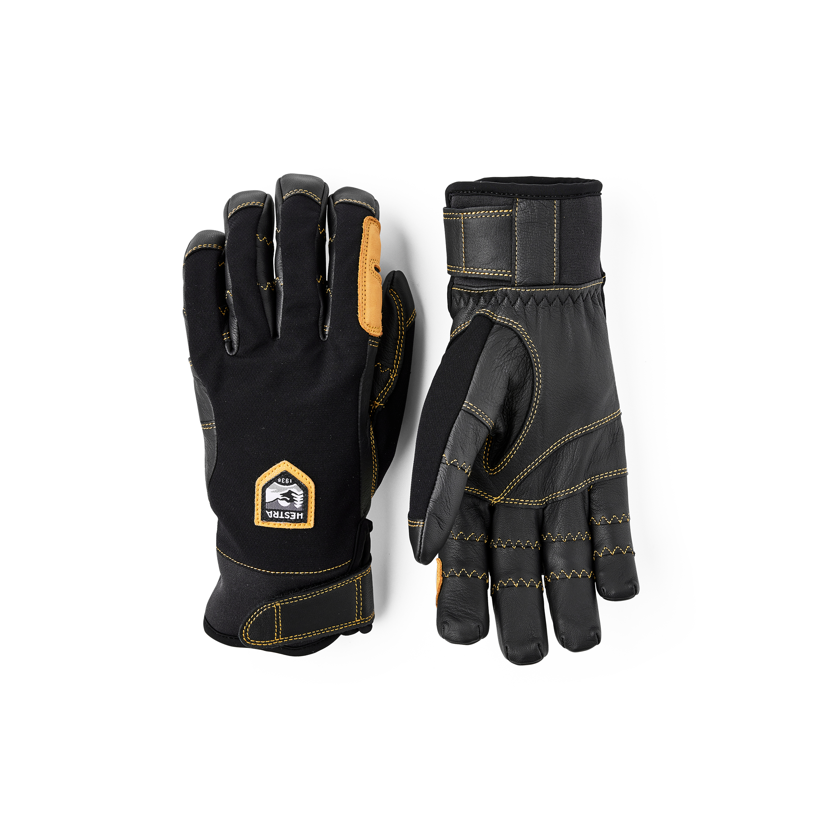 hestra-ergo-grip-active-5-finger-handschuhe-ziegenleder image 1