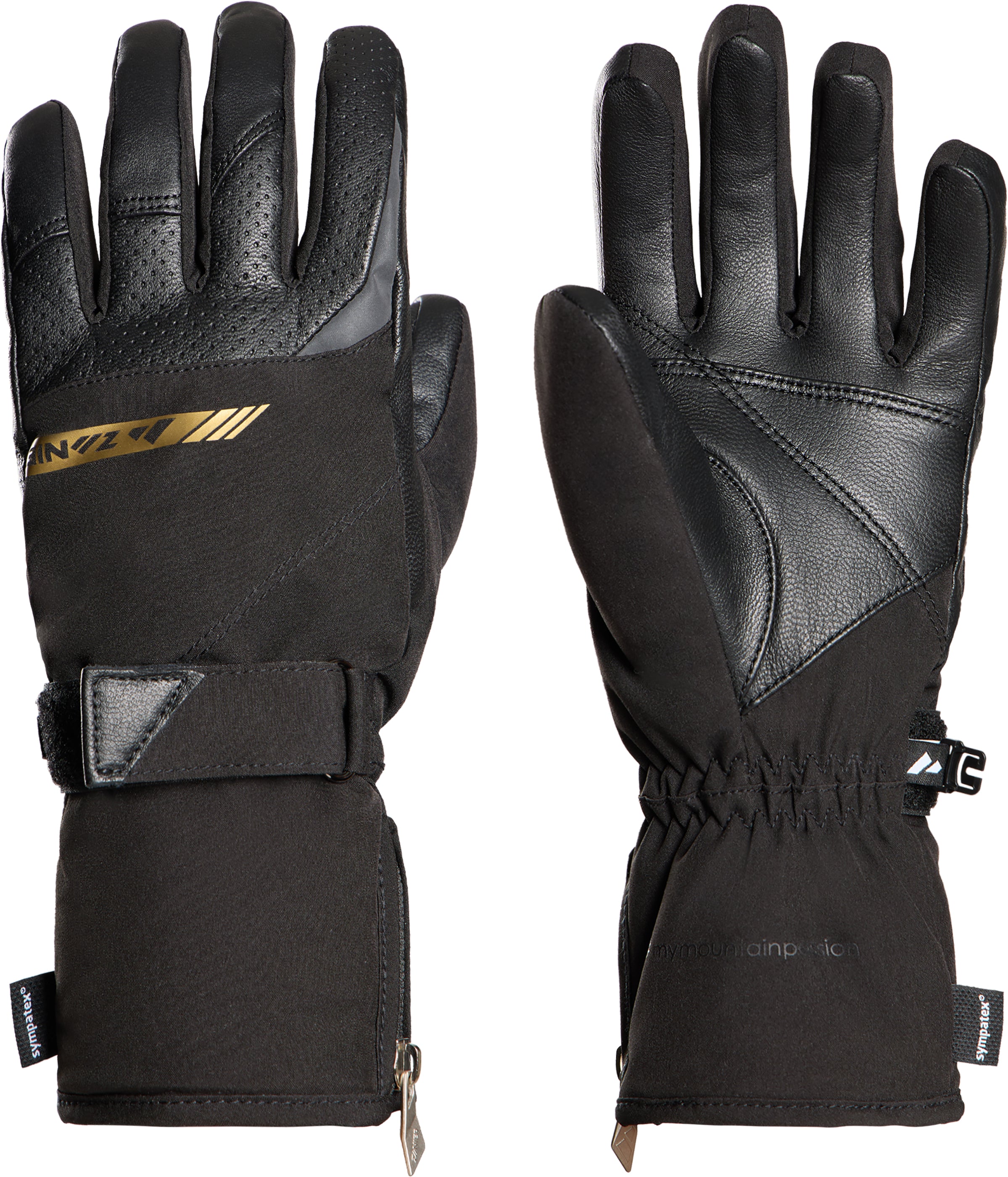zanier-gerlos-stx-skihandschuhe-schwarz-wasserdicht image 5