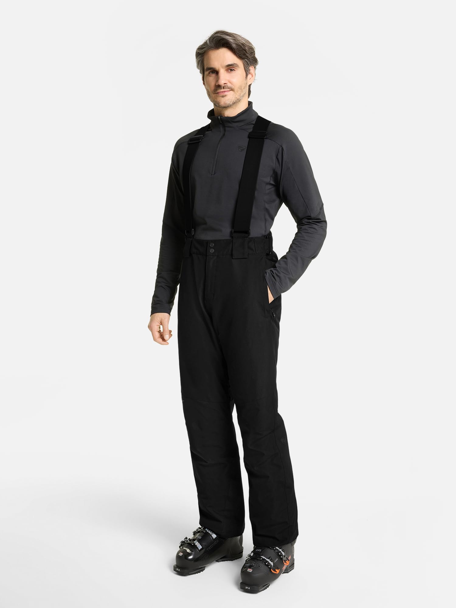 ziener-taga-z-herren-skihose-mit-tr-ger-schwarz-gr-54 image 5