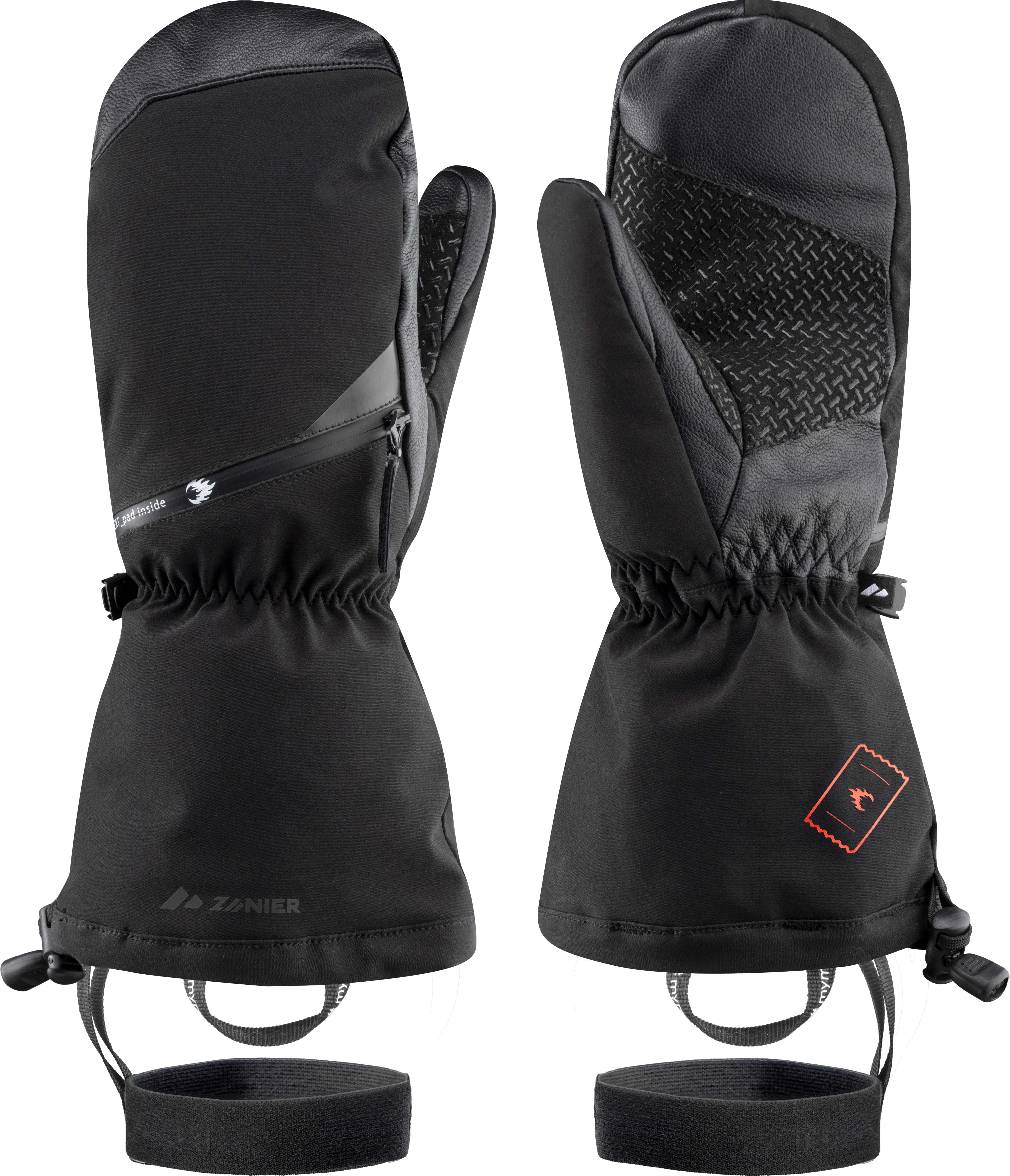 zanier-heat-pads-gtx-mitten-skihandschuh-f-ustling-schwarz image 1