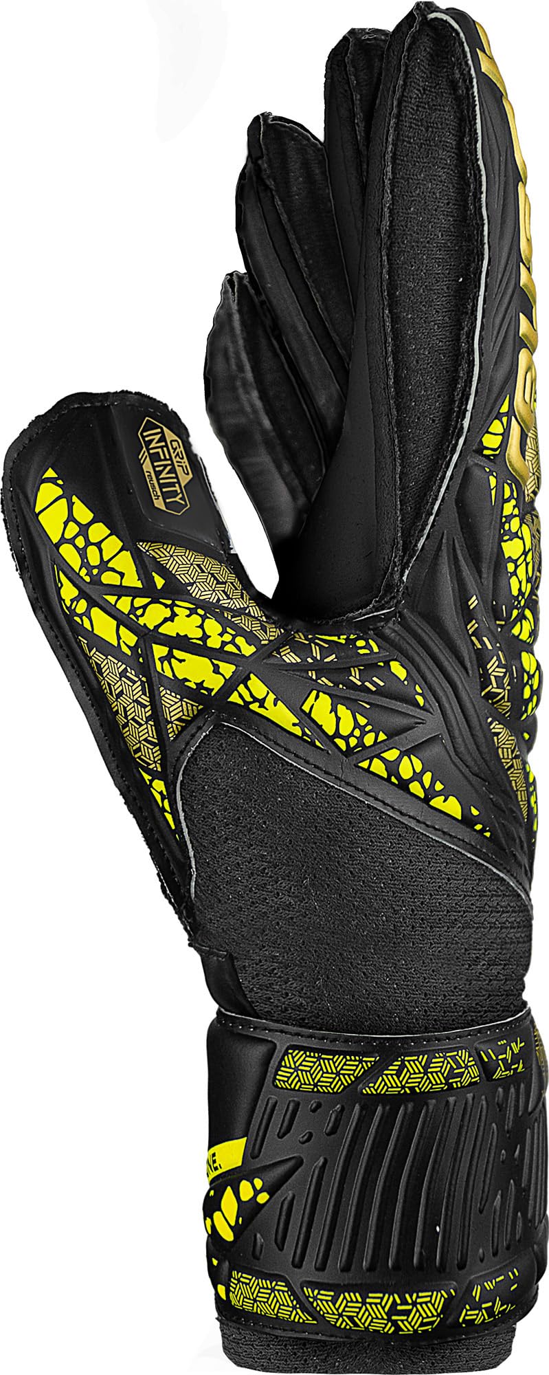reusch-attrakt-torwarthandschuhe-kinder-fingerschutz-grip image 3