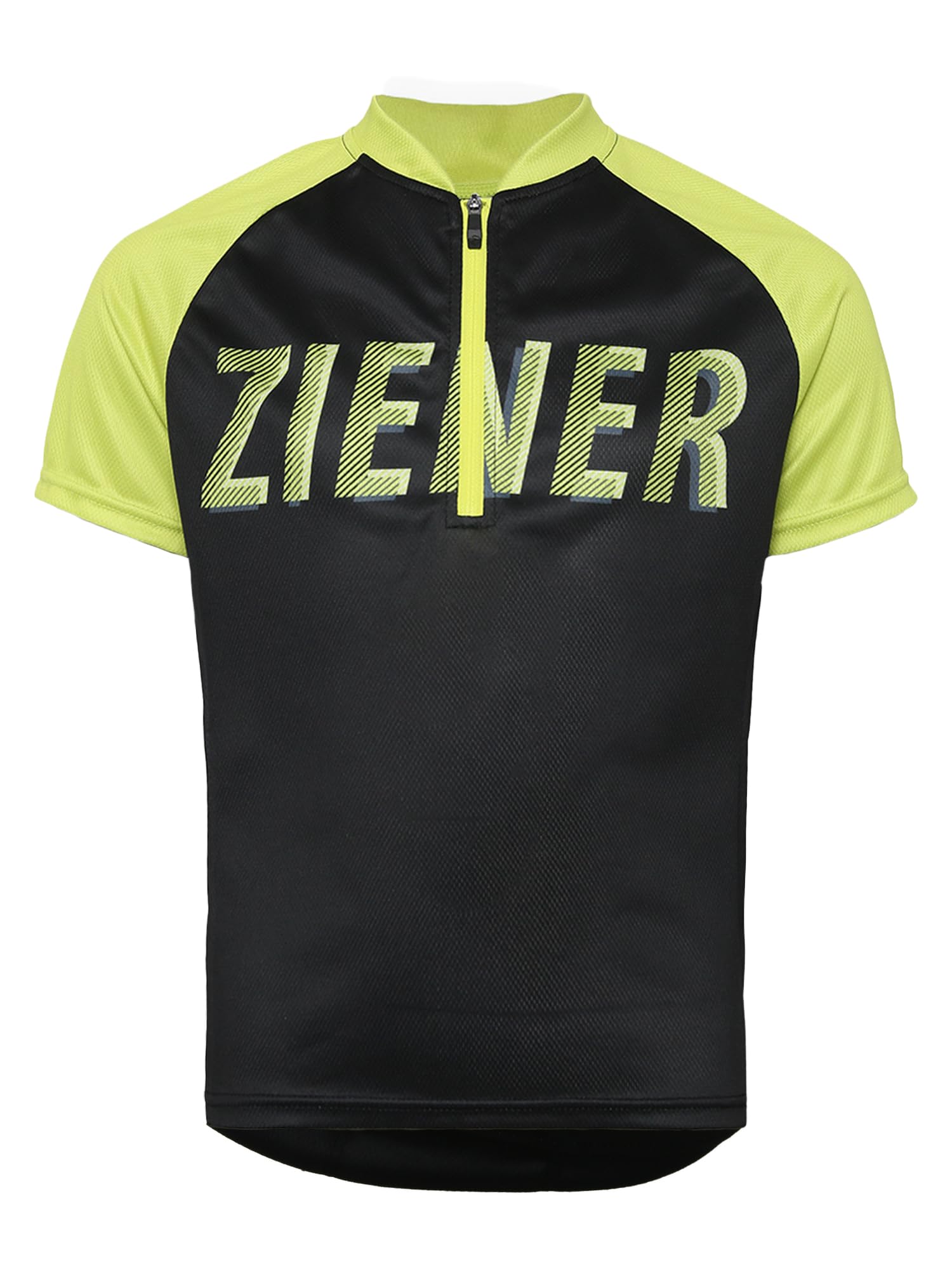 ziener-nestel-z-junior-fahrradtrikot-140-schwarz-gelb image 1