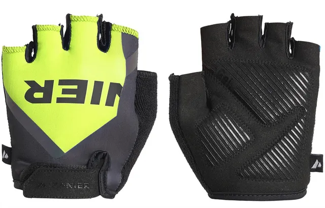 zanier-young-racer-kinder-fahrradhandschuhe-schwarz-mit-gel-pads image 1