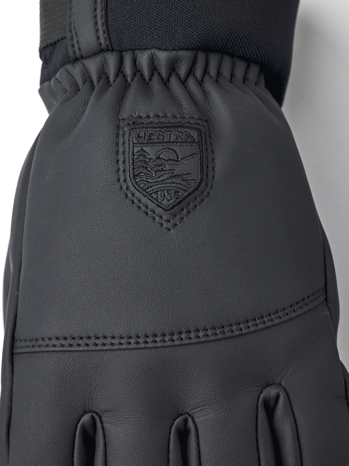hestra-fall-line-orbit-vegane-skihandschuhe-schwarz image 2
