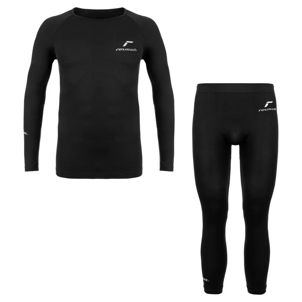 reusch-down-spirit-junior-warm-thermounterw-sche-set-158-164-schwarz image 1